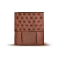 Latam Home - Respaldo Florencia Cuero Tabaco 1 1/2 Pza