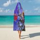 thumbnail image 5 of crisis en lo infinito Manta Capa con Capucha Anti-Bolitas, Manta de Lana Ártica Suave, Manta Portátil de Felpa Ligera y Lujosa, Poncho para Siesta en Casa y Oficina, 100*130cm, 5 of 6