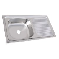 Splendid - Lavaplatos 800X435 Con Rebalse Empotrar Izquierdo