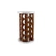 thumbnail image 4 of Especiero giratorio Orii de 20 frascos en madera de acacia oscura, 4 of 8