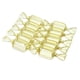 thumbnail image 5 of Mini contenedor de caja de almacenamiento de dulces de plástico en forma de caramelo de 10 piezas amarillo, 5 of 5