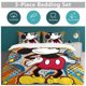 thumbnail image 5 of Mickey MouseCartoon Collection 3-Piece Comforter Set, Personalized Bedding Decor for Kids And Teens Bed Sheets, 5 of 5