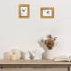 thumbnail image 3 of Marco foto vintage resina 6x9 cm oro trenzado mesa o montaje pared, 3 of 7