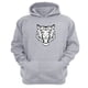 thumbnail image 1 of Polerón Canguro Tigre Gris Claro Talla Xl Unisex, 1 of 2