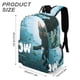 thumbnail image 3 of Flow (película)-theme Backpack, Campus style schoolbag Bookbag with Adjustable Shoulder Straps And Large Zip Compartment, Unisex Travel Bags.42x30x15cm, 3 of 6