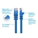 thumbnail image 4 of Cable de Red Ethernet CAT6 de 30cm, 4 of 5