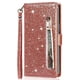 thumbnail image 1 of Funda para FOXDOCK Elegante funda Google Pixel 6 Glitter con cremallera-Ideal para el uso diario, 1 of 5