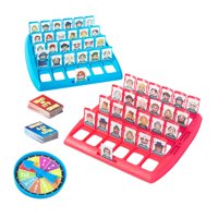 Magideal - Juego De Mesa Guessing Who, Divertido Juego De Adivinanzas Familiar, Novedad, Juego De Batalla, Juego De Razonamiento Para Niños, Juegos Familiares, , Tarjeta 96 Con Tabl Tarjeta 96 Con Tablero