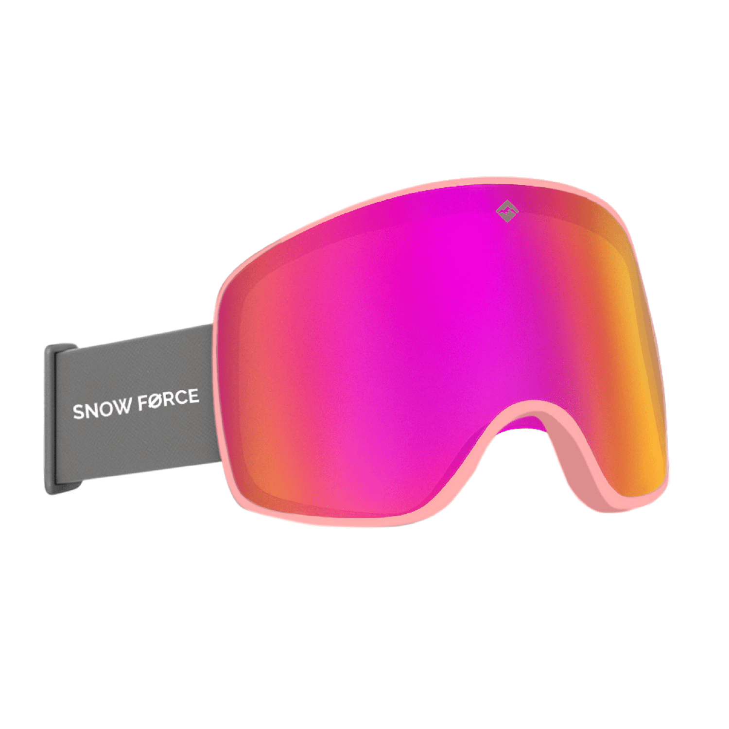 Snow Force - Antiparras Magnéticas Ski & Snowboard North Pole / Fucsia - Rosa - Gris
