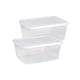 thumbnail image 2 of Contenedor De Almacenamiento Para Nevera, Contenedor De Ensalada De Lechuga Para Despensa, Cocina, 2000ml, 2 Piezas, 2 of 5