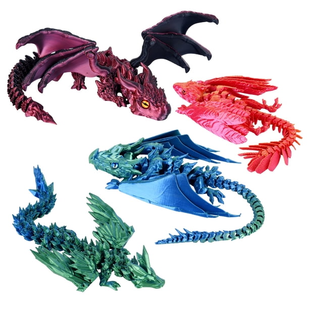 Figura de Dragones con Vikingo - Modelos Surtidos