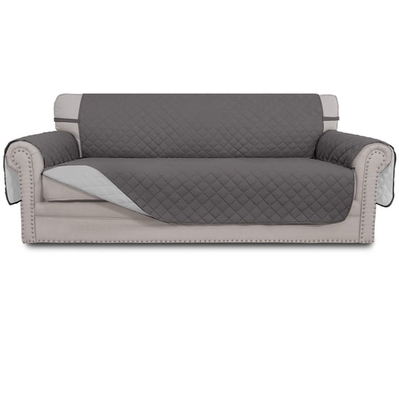 Funda de sofá Easy-Going Global reversible con 3 cojines, color gris