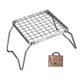 thumbnail image 1 of Parrilla de camping plegable de acero inoxidable Campingmoon MS-1011 16 x 16 cm, 1 of 8