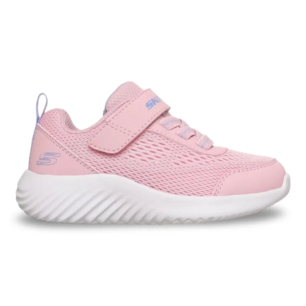 Zapatilla Niña Bounder Free And Easy Rosado Skechers