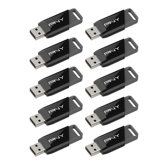 Unidad flash PNY Attaché X 32 GB USB 3.2 Gen 1 tipo A, paquete de 10