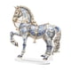 thumbnail image 5 of Señal Acrílica En Forma De Caballo 2D Con Estatua Del Soporte Para La Chimenea De Vacaciones De Gabinete Azul, 5 of 5
