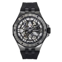 Reloj Análogo Edox Delfin Negro Hombre