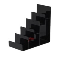 Ioensy - Elevador De Exhibición Acrílico, Soporte De Exhibición De Escritorio Simple Para Monedero, Gafas, Joyería, 5 Capas