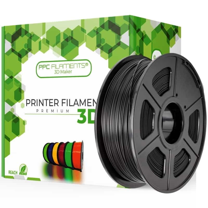 Ppc Filaments - Filamento 3d Pla Negro 1kg | Filamentos