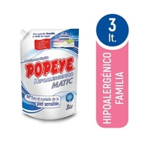 Detergente Líquido Hipoalergénico Doypack 3 L Popeye