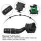 thumbnail image 3 of Interruptor limpiaparabrisas Bicos SW7688 compatible con Edge 2011-2014, 3 of 7