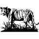 thumbnail image 1 of Decomural Tiger Big Cats Jungle WS-32723, 1 of 2