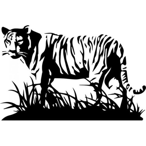 Rienda Libre Graphics - Decomural Tiger Big Cats Jungle Ws-32723