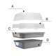 thumbnail image 5 of Caja de arena para gatos Petfamily 55x45x44 cm plegable gris, 5 of 9
