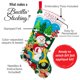 thumbnail image 3 of Kit de Calcetín Navideño Bucilla 46 cm “Santa, Por Favor, Detente Aquí” – Fieltro, 3 of 5