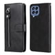 thumbnail image 1 of Funda con Cremallera para Samsung Galaxy M33 5G, Carcasa Cartera de Cuero PU con Soporte y Tarjetero, 1 of 6