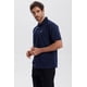thumbnail image 2 of Polera Hombre Piqué Básica Lisa Azul Marino - lll, 2 of 4