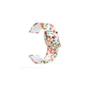 Genérico - Correa Compatible Samsung Watch 4 / 4 Classic Floral 20Mm