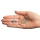 thumbnail image 5 of Pendientes de tuerca con la piedra natal de Minnie Mouse de Disney en septiembre, 5 of 7