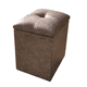thumbnail image 2 of Pouf Baul Miel Eco Cuero 40*33*45 Rimar, 2 of 5
