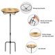 thumbnail image 3 of Baño para Pájaros HRAYLTOP de 74 cm con Soporte de Hierro y Tazón Desmontable, 3 of 7