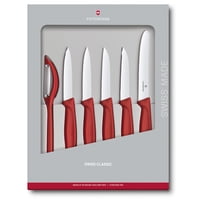 Victorinox - Set Cuchillos Mondadores Sc Rojo 6 Pz
