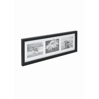 Genérico - Marco Para 3 Fotos 10X15Cm Negro