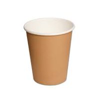 Genérica - Vaso De Polipapel Kraft 8Oz Vasos Desechables Pack X50Und