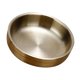 thumbnail image 5 of Plato redondo de acero inoxidable con forma de salsa, plato de soja, oro, 13 cm., 5 of 5