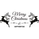 thumbnail image 1 of Decomural Merry Christmas Reindeer WS-50023, 1 of 2