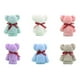 thumbnail image 2 of Toalla Terciopelo Forma De Osito Suavidad Ternura Bebe Lau, 2 of 3