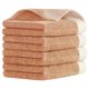 thumbnail image 1 of REGALWOVEN Toallas de Mano Decorativas a Cuadros para Baño, Toalla de Mano de Algodón Suave para Decoración del Hogar en la Cocina (14 x 30 Pulgadas) Marrón 4 Piezas, 1 of 4