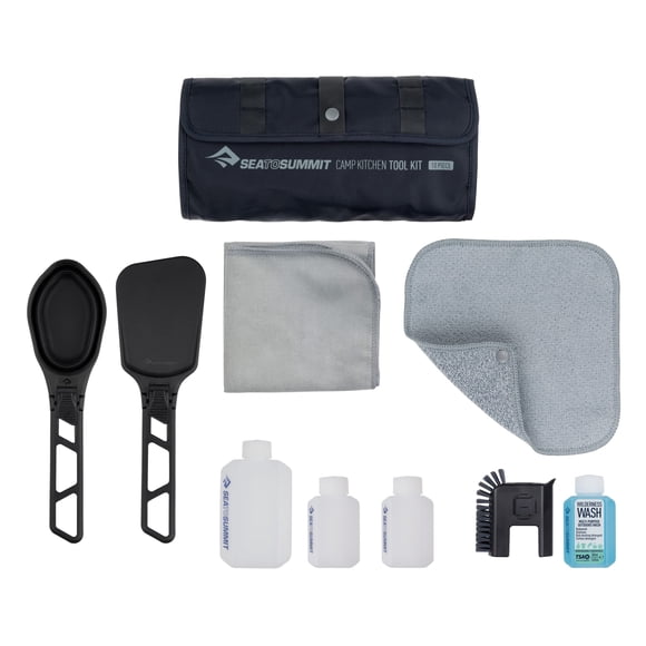 Kit de herramientas de cocina de campamento Sea to Summit, utensilios de cocina de 10 piezas