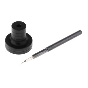 Ioensy - Bolígrafo Engrasador Automático Para Relojes, Para Reparación De Relojes, Para Relojeros, Con Orificio De 0,4 X 0,2 Mm, Color Gris