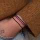 thumbnail image 2 of Pack Pulseras Telar Mostacillas de Plata al lado y Mostacillas Negras y Fucsia multicolor Talla única, 2 of 2