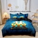 thumbnail image 1 of M-marseille Fashion Digital printed Bedding set for Adult and boys bedroom，Duvetcover&2pcs Pillowcase Double bed full size Bed Sheets, 1 of 5