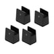 thumbnail image 5 of Paquete De 4 Elevadores De Mobiliario Elevador De Muebles Pies De Silla Elevador De Mesa Para Muebles H 5 Cm Negro 10-37 Mm, 5 of 5