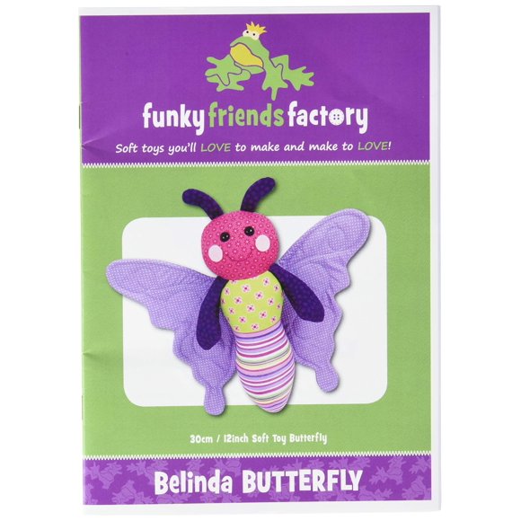 Patrón Funky Friends Factory Belinda Butterfly