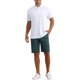 thumbnail image 2 of INSPIRE CHIC Camisetas Polo de Hombre de Manga Corta Ajuste Regular Ligero Casual de Negocios Trabajo Sólido Camiseta de Golf L Blanco, 2 of 6