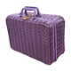 thumbnail image 5 of Maleta Tejida Con Asa Maleta De Picnic Portátil Para Salidas A Casa Escritorio Violeta XL, 5 of 5